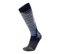 UYN S100154 Ski Snowboard Socks Socks Men's Bleu foncé/Gris chiné 38