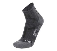 UYN S100221 TREKKING 2IN LOW CUT Socks Men's Gris/anthracite 38