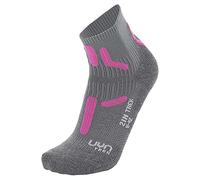 UYN S100222 TREKKING 2IN LOW CUT Socks Women's Anthracite/Turquoise 40