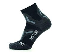 UYN S100242 TREKKING 2IN MERINO LOW CUT Socks Women's Gris-noir 40