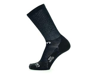 UYN S100243 CYCLING AERO WINTER Socks Men's Noir blanc 38