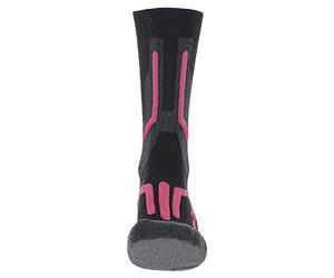 UYN S100246 SKI CROSS COUNTRY 2IN Socks Women's Noir/Rose 36
