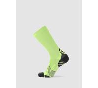 UYN S100254 RUN SUPER FAST MID Socks Men's Vert jaune 41