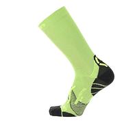UYN S100254 RUN SUPER FAST MID Socks Men's Vert jaune 47