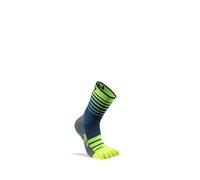 UYN Homme Runner's Five Socks, Blue/Yellow Fluo, 39-41 EU