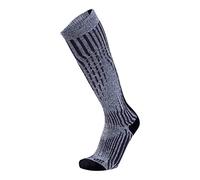 UYN Ski Cashmere Shiny Socks Homme, Célébrité d'argent, 35/38