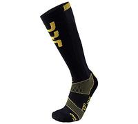 UYN Ski Evo Race Socks Men's, Jaune Noir, 35-38