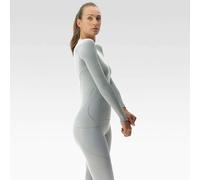 Uyn Sous-Vêtements Manches Longues Evolutyon Femme Gris - Base-layers de running femmes L/XL