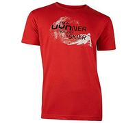 UYN T-Shirt Club Skier pour Homme Rouge Pompeian XS