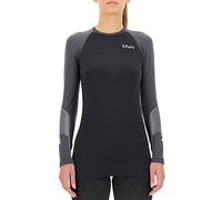 UYN T-Shirt Marathon pour Femme Peacot/Black/River Blue, XS