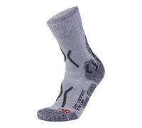 UYN Trekking Explorer Comfort Socks, Gris Clair chiné/Anthracite, 41-42 Women's