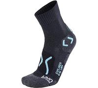 UYN Trekking Outdoor Explorer Socks, Noir/Sarcelle, 39-40 Women's