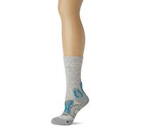 UYN Trekking Superleggera Socks Femme, Gris Clair/Turquoise, 41/42