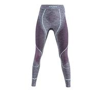 UYN U100024 AMBITYON UW Long Melange Pants Women's Noir Mélange/Rose/Aqua M