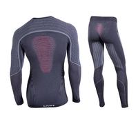 Uyn Visyon Long Sleeve Base Layer Set Gris S-M Homme
