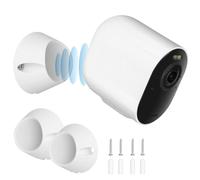 UYODM Lot de 2 supports muraux magnétiques pour Arlo Pro 5S 2K, Pro 4, Pro 3, Ultra 2 et Ultra, faciles à installer et à enlever, réglable à 360 °