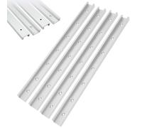 uyoyous Lot de 4 scies en T 1220 mm avec trous de montage prépercés en alliage d'aluminium pour vis en T pour travaux du bois 19,3 x 30 mm