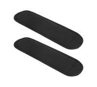 UYRVAPE 2pcs Coussins d'air pour bandoulière, Noir Sac à Dos Épaulettes Amovible Sac À Dos Épaulettes Antidérapantes Épaissi Bandoulière Pad pour Hommes Femmes Guitare Sac À Dos Sac À Bandoulière