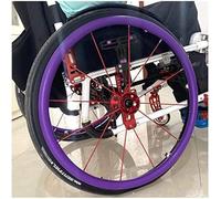 UYSELA 1 Paire de Housses de Jante Poussoir for Fauteuil Roulant, Housses de Main Courante for Fauteuil Roulant, Housses de Protection for Anneau de Poussée,A-20in