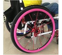 UYSELA 1 Paire de Housses de Jante Poussoir for Fauteuil Roulant, Housses de Main Courante for Fauteuil Roulant, Housses de Protection for Anneau de Poussée,E-20in