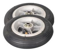 UYSELA 1 Paire Roulette Avant pour Fauteuil Roulant 6inch Roues Avant Gonflables de Remplacement Roue de Remplacement pour Fauteuil Roulant,6 inch