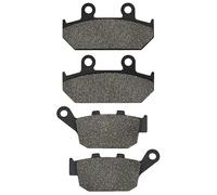 UYSELA Plaquettes de Frein Avant et arrière de Moto for Honda NX 650 for Dominator NX500 NX650 88-96 XL 600 V for transalp 91-93 XRV650 for Afrique for Twin 88-89 (Color : Front and Rear)