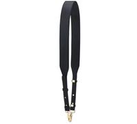 UYSSJTGAZ Bandoulière for Sac à Main de 109 117 cm Long, Couleur Unie, Large Ceinture, for bandoulière Simple(Black,Gunmetal Hanger)