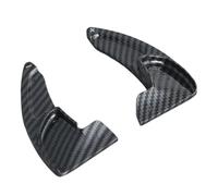 UYSSJTGAZ Style Automobile Volant avec palettes de Changement Vitesse arrière, Embrayage Semi-Automatique Noir, Compatible Jeep(Carbon Black)