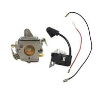 UYTGFO Bobine d'allumage de carburateur compatible avec les tronçonneuses Stihl MS170, MS180, MS170C et MS180C (Zama C1Q-S57A, 1130, 120, 0603, 124, 0800).