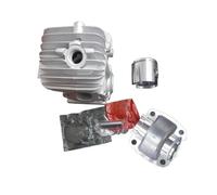 UYTGFO Compatible avec les tronçonneuses 2 temps Husqvarna H425 et autres modèles 26 cm³ : kit cylindre, piston, segments, clips, axes, carter, ensemble cylindre T425.