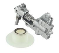 UYTGFO Convient aux pièces 5200 4500 5800. Pompe à huile de marque pratique et de qualité. Engrenage à vis sans fin parfaitement adapté aux tronçonneuses chinoises. Délicat.