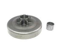 UYTGFO Convient for Husqvarna 340 340E 345 345E 350 351 353 445 445II 445E 450 450E 450E II 503873072 0,325 7T pignon de chaîne de tambour d'embrayage