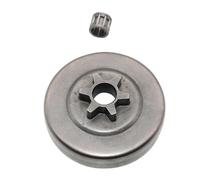 UYTGFO Convient for McCulloch PM 375 Power Mac 310 320 330 340 364 384 394 484 494 510 TITAN 35 36 37 38 39 40 Pignon de tambour d'embrayage nécessitant un roulement