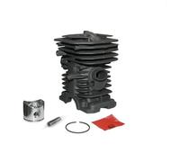 UYTGFO Convient for tronçonneuse Husqvarna 141 41 : segments, axes, clips, joint, bougie, cage à aiguilles, ensemble cylindre-piston 142 (40 mm) 530-0699-41(6 Pcs Cyl. Kit)