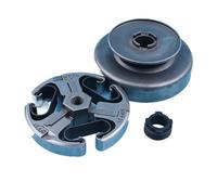 UYTGFO Convient for tronçonneuse Husqvarna 268 272XP 266 162 61 66 3/8"-7T Pièce de rechange de rechange 503650901 Kit d'engrenage à vis sans fin à tambour d'embrayage droit