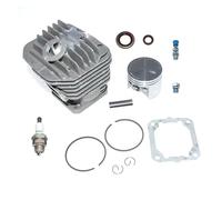 UYTGFO Convient for tronçonneuse Stihl 044W MS440RZ MS440VWZ MS440Z MS440 044 044R 1128 020 1227 Kits de piston de cylindre 50 mm axe 10 mm