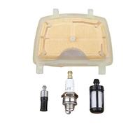 UYTGFO Convient for tronçonneuse Stihl MS171 MS181 MS211 MS 171 181 211 1139 120 1602 filtre à air et carburant bougie d'allumage