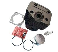 UYTGFO Kit cylindre-piston 36 mm for débroussailleuse Tanaka TBC355 358 368 Sum338 Sum355 BG338 CG338, anneaux, clips, assemblage de broches