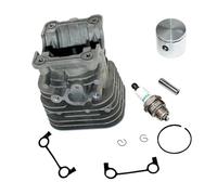 UYTGFO Kit cylindre-Piston de réinitialisation adapté à , for modèle 124C 124L 124R 125C 125L 125LD 125LDX 125E 125R 125RD 125RJ 128C 128CD 128L 128LD