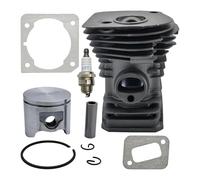 UYTGFO Kit de bougies d'allumage for tronçonneuse 340 345 E 350EPA Jonsered CS 2141 2145 2150, cylindre plaqué Nikasil 42MM, Piston