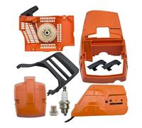 UYTGFO Pièces de rechange compatibles avec les tronçonneuses Husqvarna 372, 365, 362 et 371 : accessoires for outils électriques, carter de cylindre, couvercle de frein de chaîne, poignée de démarrage