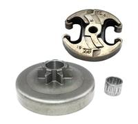 UYTGFO Pignon de chaîne de tambour d'embrayage, adapté for Husqvarna 340 340E 350 351 353 445 445 II 445E 445E II 450 450E 450E II Jonsered 2141 2145 2149
