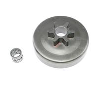 UYTGFO Tambour d'embrayage adapté for Efco 136 136s 137 140 141 141S MT3600 MT3700 MT3710 MT3750 MT4000 MT4100S MT451e MT4510 50050136A 3/8 "-6T