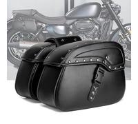 UYTKTN 1 Paire Sacoches de Selle de Moto pour Ducati Scrambler 1100 Sport/Special/Pro/Sport Pro, Coffre Moto Sac Voyage Sac à Outils de Moto Étanche, Sacoches Latérales Porte-Bagages Moto