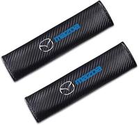 UYTKTN 2 Pièces Voiture Protège Ceinture de Sécurité Coussin pour Mazda m3 M6 CX5 CX3 CX30, Durable Protege Ceinture Voiture, Coussin de Ceinture de Sécurité Voiture