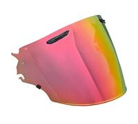 UYTKTN Moto Visière de Casque pour Arai VZ Ram, Verres de Casque de Moto Visière Teintée pour Casque de Moto Accessoires de Remplacement Pare-Brise,B Tea Red