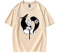 UYTON The Seven Deadly Sins T Shirt Ban Cosplay Costume Unisexe 3D Print Col Rond Manches Courtes T-Shirts pour Hommes Femmes Ados