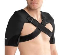 UYU ESENCE Double épaulière pour homme et femme, double manche pour dormir, support réglable pour manchette des rotateurs, épaule gelée, articulation AC, déchirure du labrum, soulagement de la douleur
