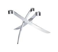 Uyuni Lighting Bougeoir 3 bras Uyuni Lightarch Chrome
