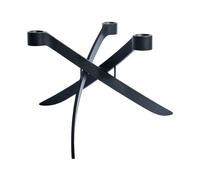 Uyuni Lighting Bougeoir 3 bras Uyuni Lightarch Noir mat